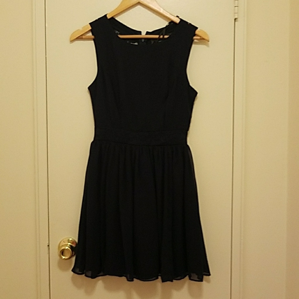 Dark navy dress